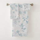 Search for light blue flowers bath towels Elegant