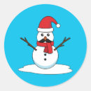 Search for funny snowman stickers Cartoon