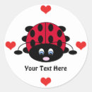 Search for cute love bug stickers Valentines