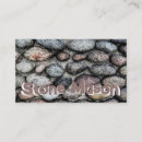 Search for stone mason business cards Stones