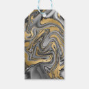 Search for white and gold gift tags Black