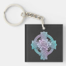 Search for rose cross key rings Christian