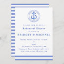 Search for anchor rehearsal dinner invitations Navy