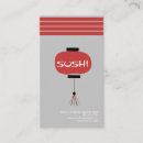 Search for chinese food business cards Red