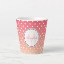 Search for pink polka dot mugs Modern