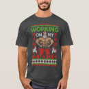 Search for weightlifting christmas tshirts Barbell