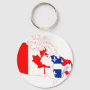 Search for map of canada key rings Quebec