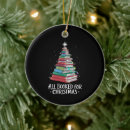 Search for librarian christmas tree decorations Matching