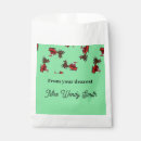 Search for santa claus favour bags Red