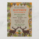 Search for hunting birthday invitations Deer