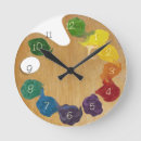 Search for artist palette clocks Brush