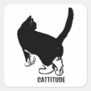 Search for cat attitude stickers Cattitude