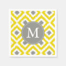 Search for yellow grey napkins Trendy