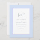 Search for icy blue invitations Modern