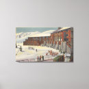 Search for lodge canvas prints Ski