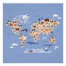 Search for world map nursery posters Atlas
