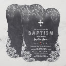 Search for chalkboard christening invitations Girl baptism
