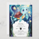 Search for underwater birthday invitations Magical