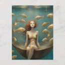 Search for fish swimming postcards Fantasy