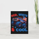 Search for red monster cards 4th of july