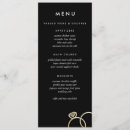 Search for black and gold menus Formal