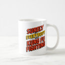 Search for kung fu fighter mugs Black belt