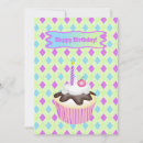 Search for cherry cupcake cards Green
