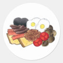 Search for bacon and egg stickers Illustration