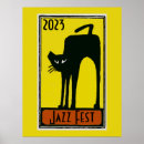 Search for jazz cat posters Black