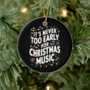 Search for musician christmas tree decorations Santa