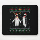 Search for santa penguin mousepads Xmas