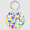 Search for white butterfly round key rings Butterflies