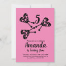 Search for ladybug birthday invitations Pink