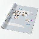 Search for maps wrapping paper Kids