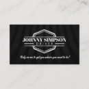 Search for driver business cards Mechanic