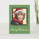 Search for ape christmas cards Monkey