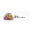 Search for happy valentines day return address labels Red