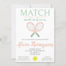 Search for tennis match invitations Pink