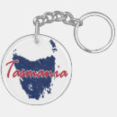 Search for tasmania key rings Map
