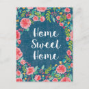 Search for home sweet home postcards Flowers