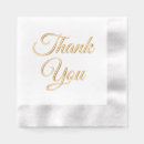 Search for thank you napkins Bride