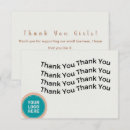 Search for simple business thank you cards Corporate