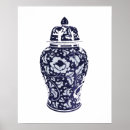 Search for blue vase art Boho