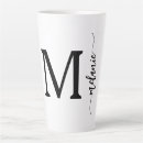 Search for hand letter mugs Monogrammed