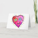 Search for glowing heart cards Pink