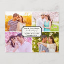 Search for collage save the date postcards Engaged