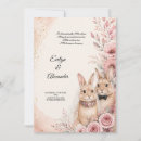 Search for rabbit wedding invitations Cute