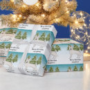 Search for german shepherd christmas wrapping paper Snow