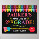 Search for elementary classroom posters First day of school