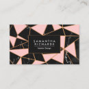 Search for pink marble business cards Stylish